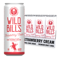 Strawberry Cream Soda – 12 Pack