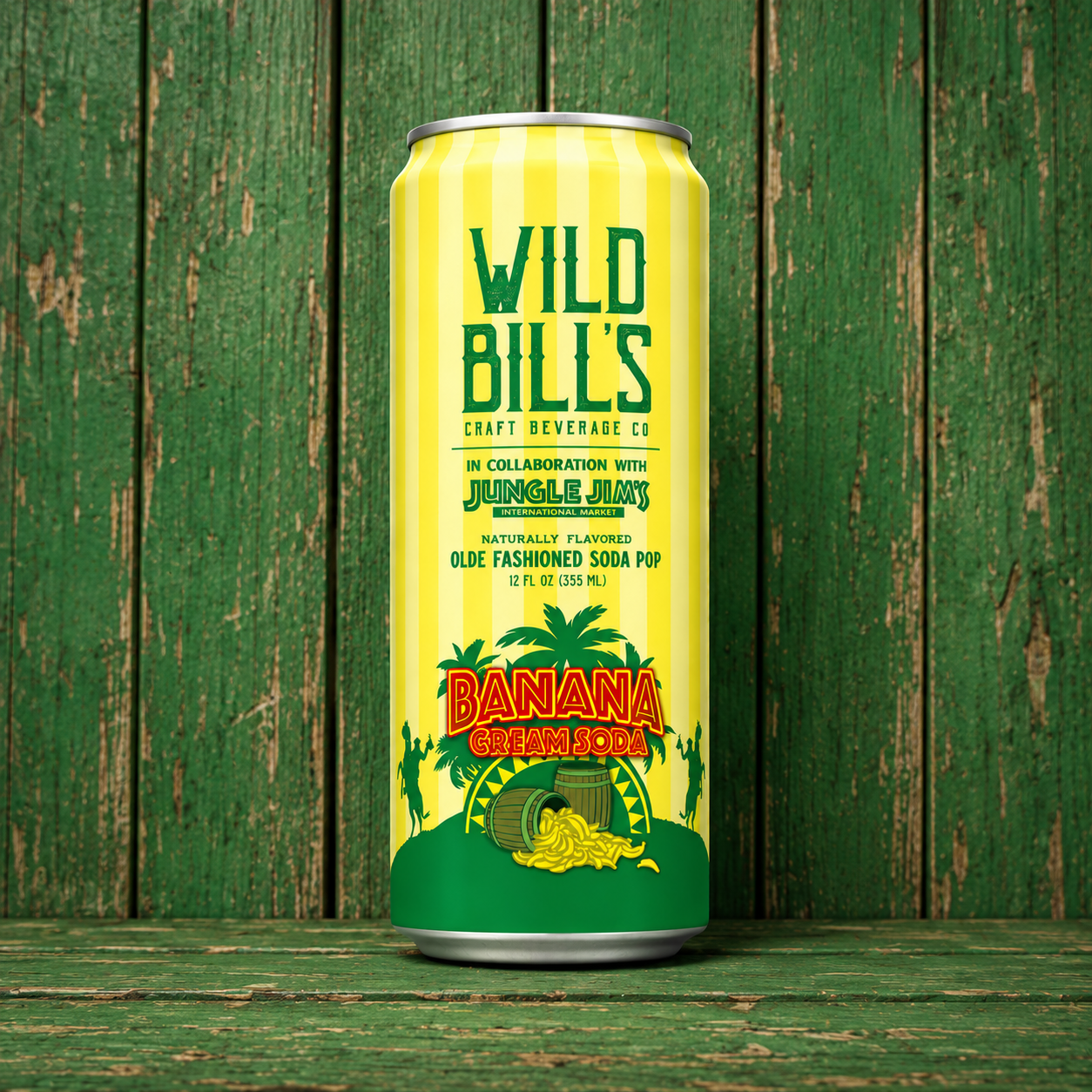 Wild Bill’s and Jungle Jim’s International Market Launch Exclusive Banana Cream Soda