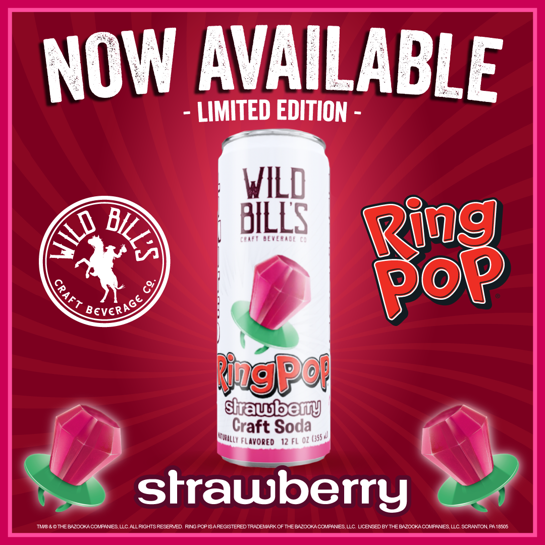 Ring Pop Strawberry Soda – 12 Pack