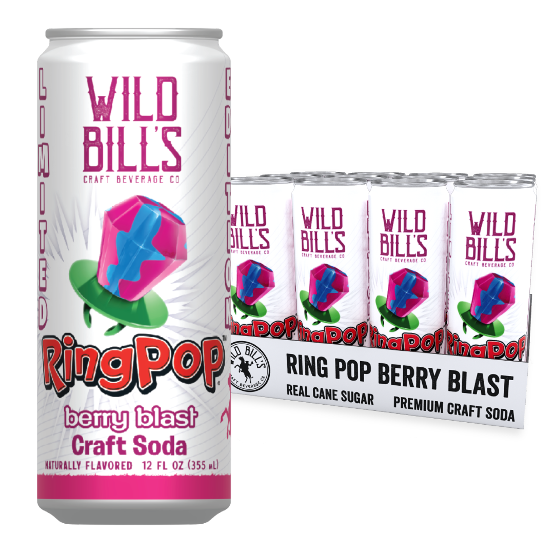 Ring Pop Berry Blast Soda – 12 Pack