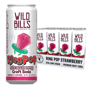 Strawberry Ring Pop | Premium Cane Sugar Soda Pop | Fruity Flavor Strawberry Ring Pop | Premium Cane Sugar Soda Pop | Fruity Flavor