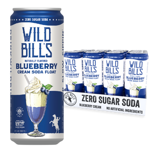 Blueberry Zero Sugar Soda – 12 Pack
