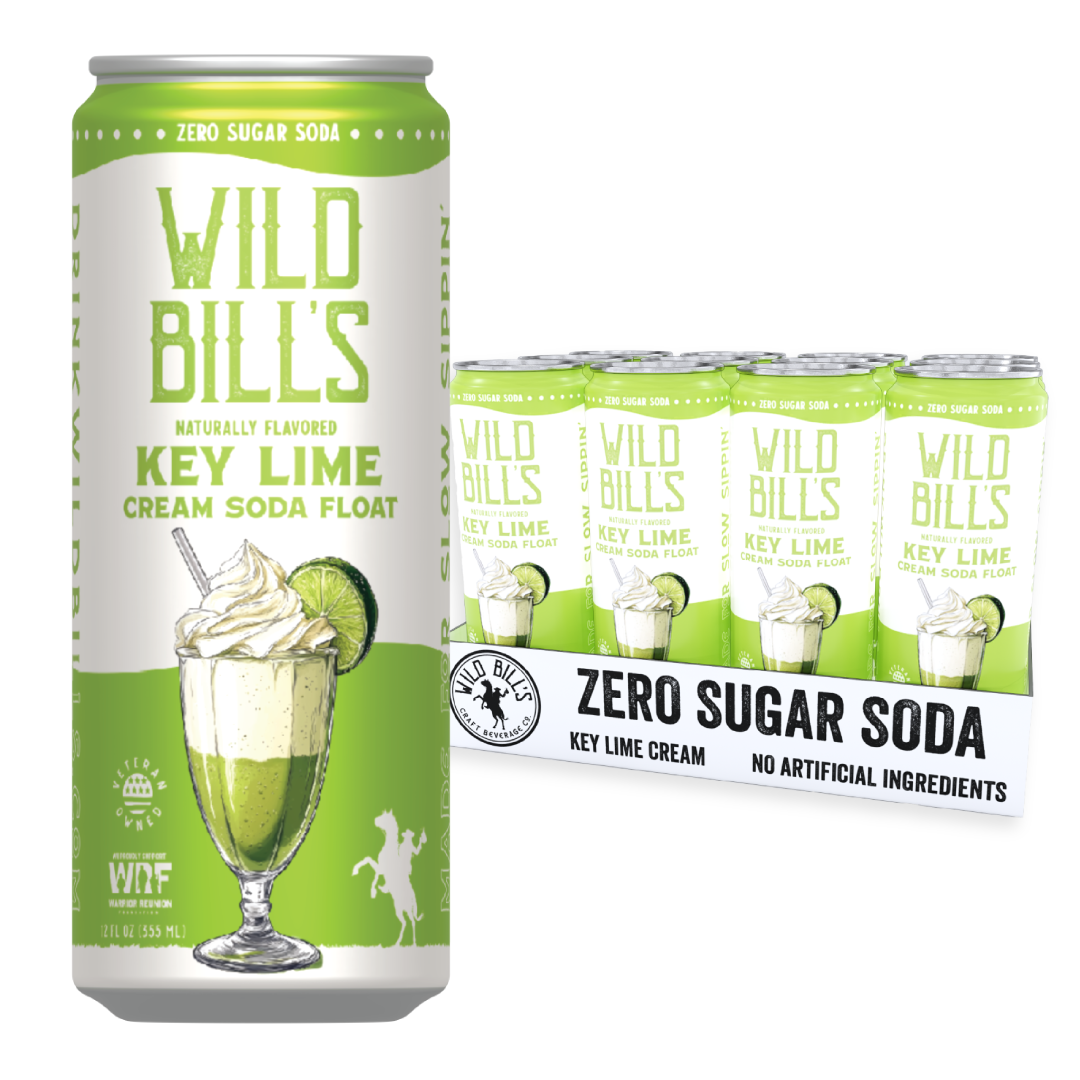 Key Lime Zero Sugar Soda – 12 Pack