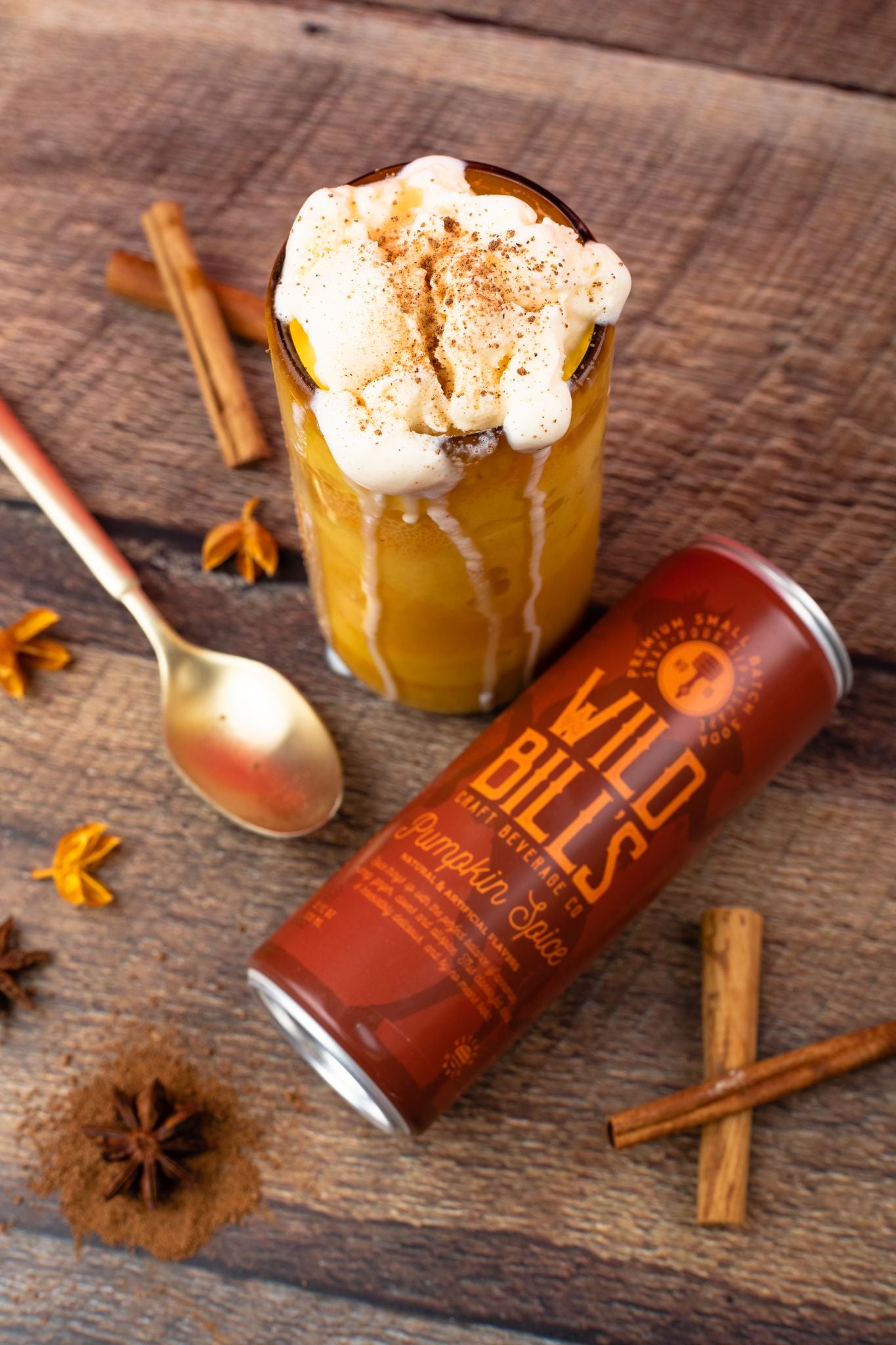 Pumpkin Spice Soda – 12 Pack