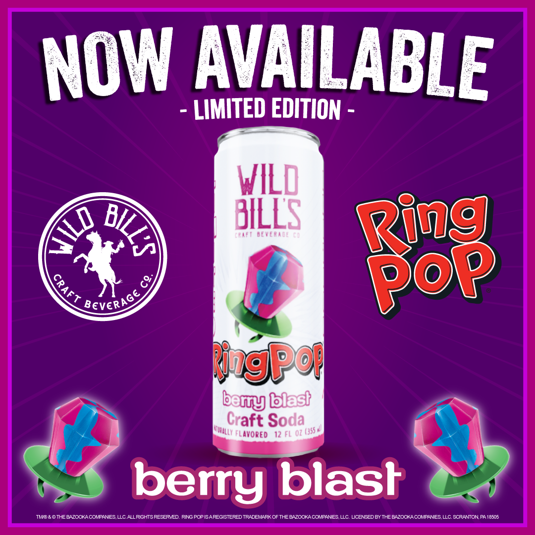 Ring Pop Berry Blast Soda – 12 Pack