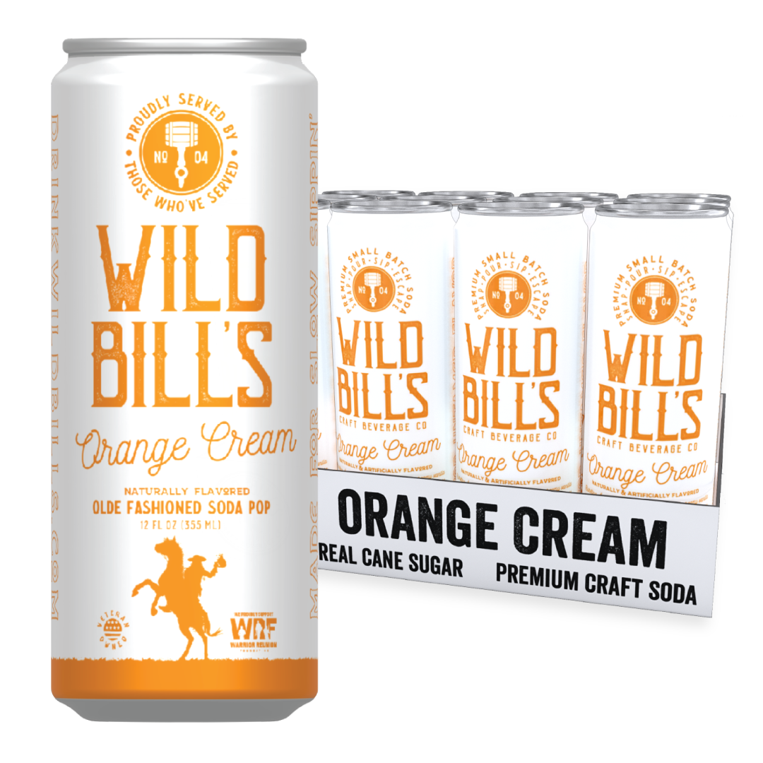 Orange Cream Soda – 12 Pack