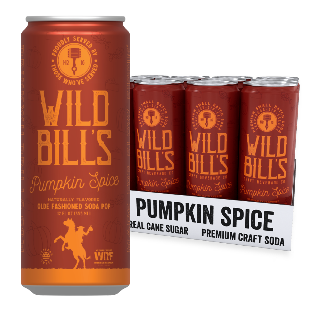 Pumpkin Spice Soda – 12 Pack