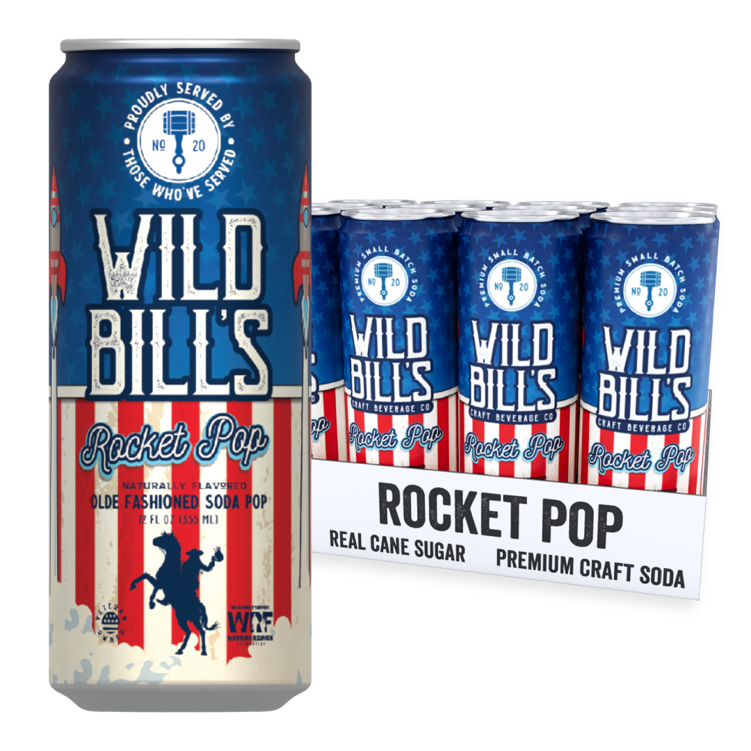 Rocket Pop Soda – 12 Pack