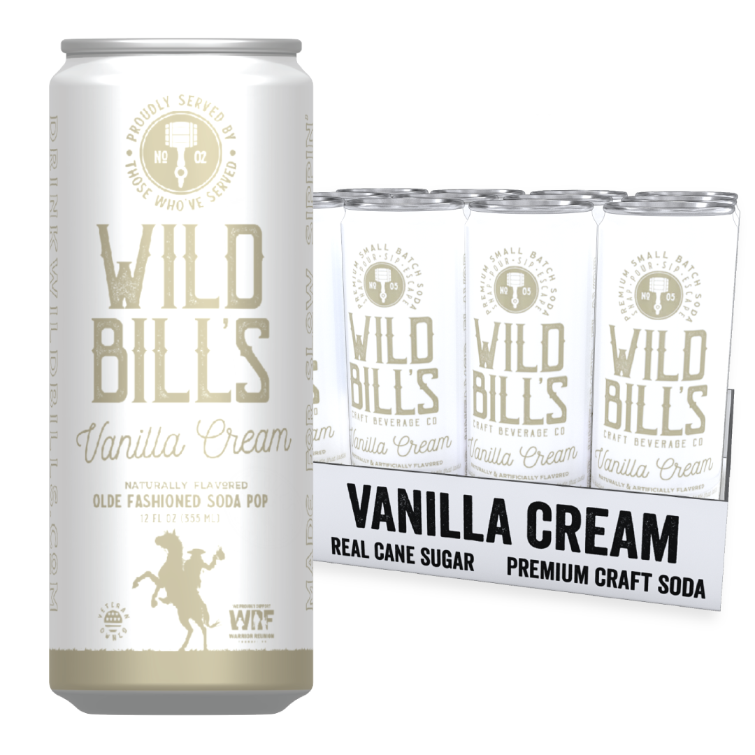 Vanilla Cream Soda – 12 Pack