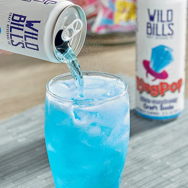 Ring Pop Blue Raspberry Soda – 12 Pack