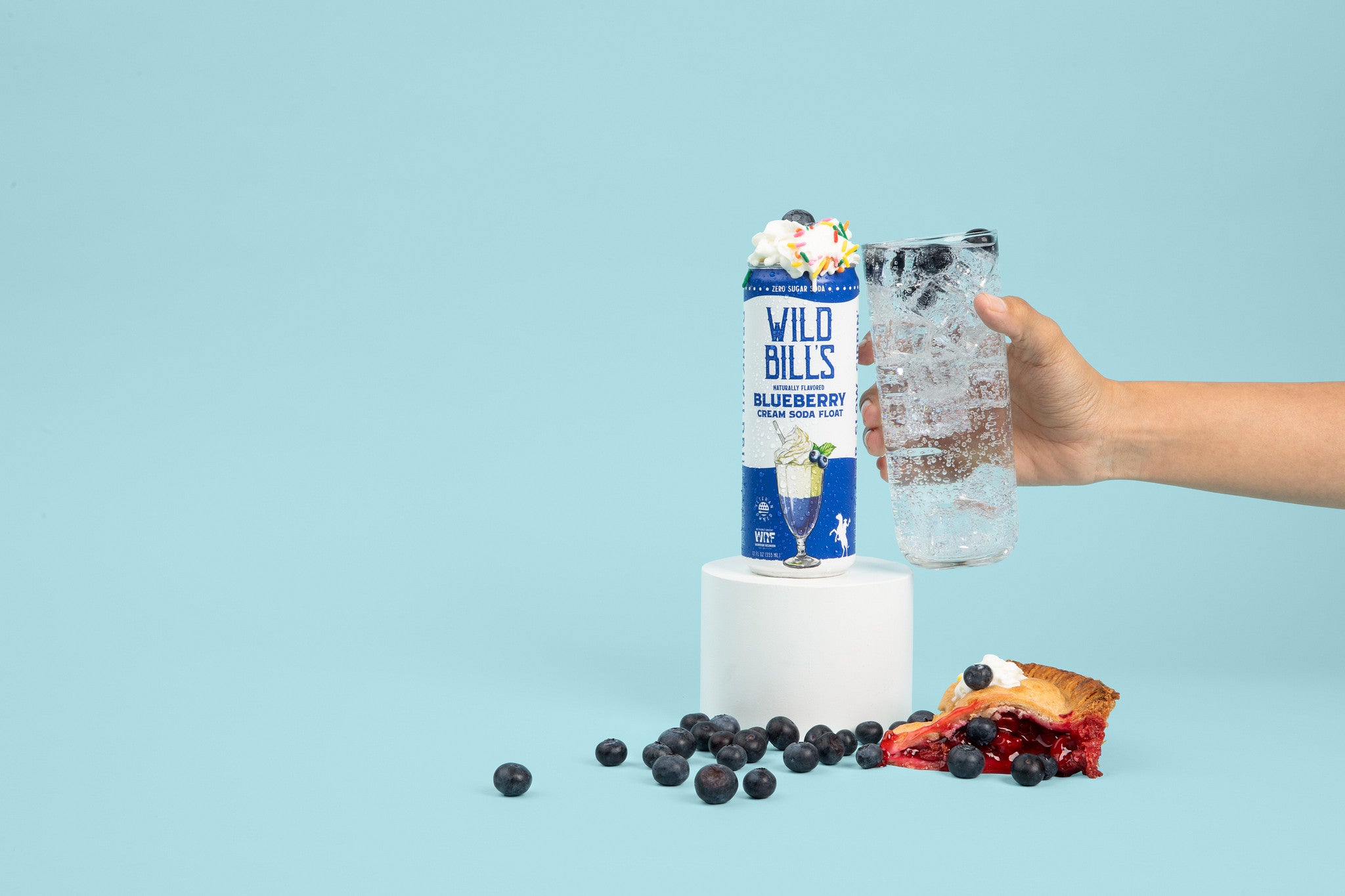Blueberry Zero Sugar Soda – 12 Pack