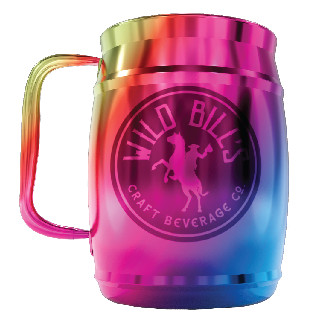 Metallic Rainbow Insulated Triple Barrel
