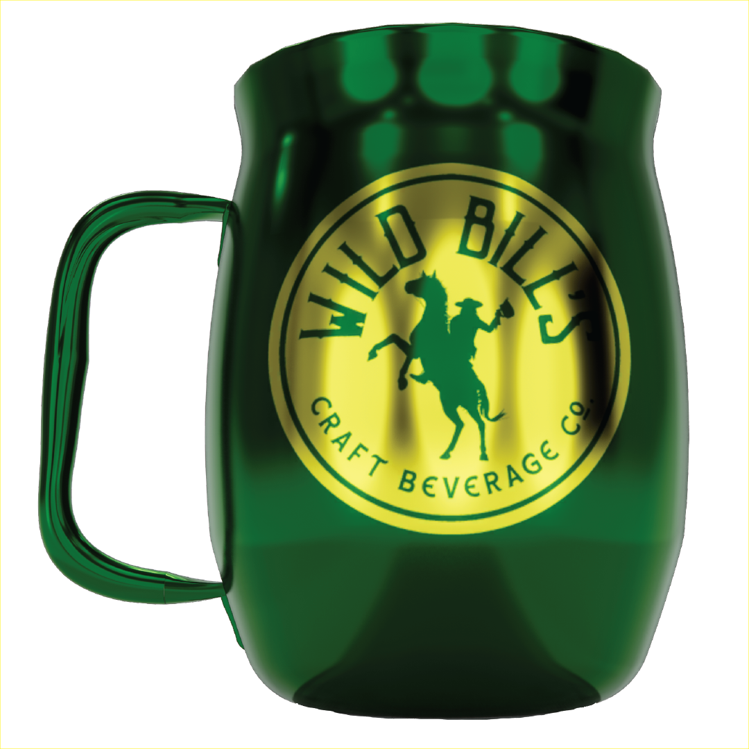 Metallic Green I Love Anime Insulated Double Barrel